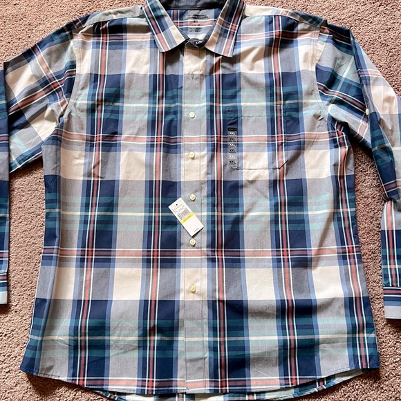 NWT Van Heusen Studio Button Up Long Sleeve - Picture 6 of 6